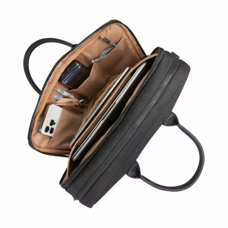 Briefcase Rivacase 8134 39.6 cm 15.6 inch Black 2 compartments