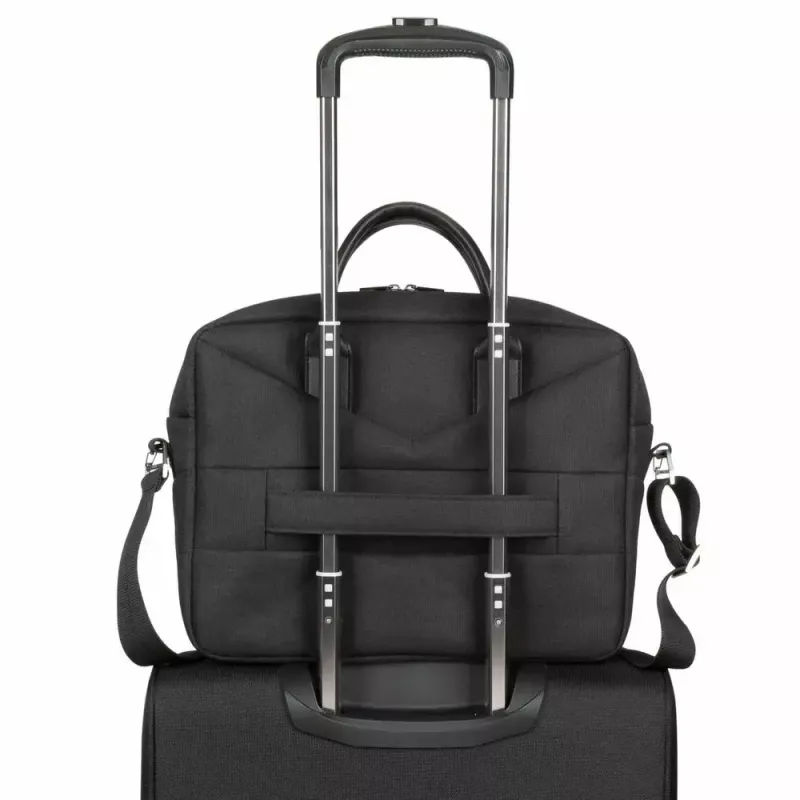 Briefcase Rivacase 8134 39.6 cm 15.6 inch Black 2 compartments