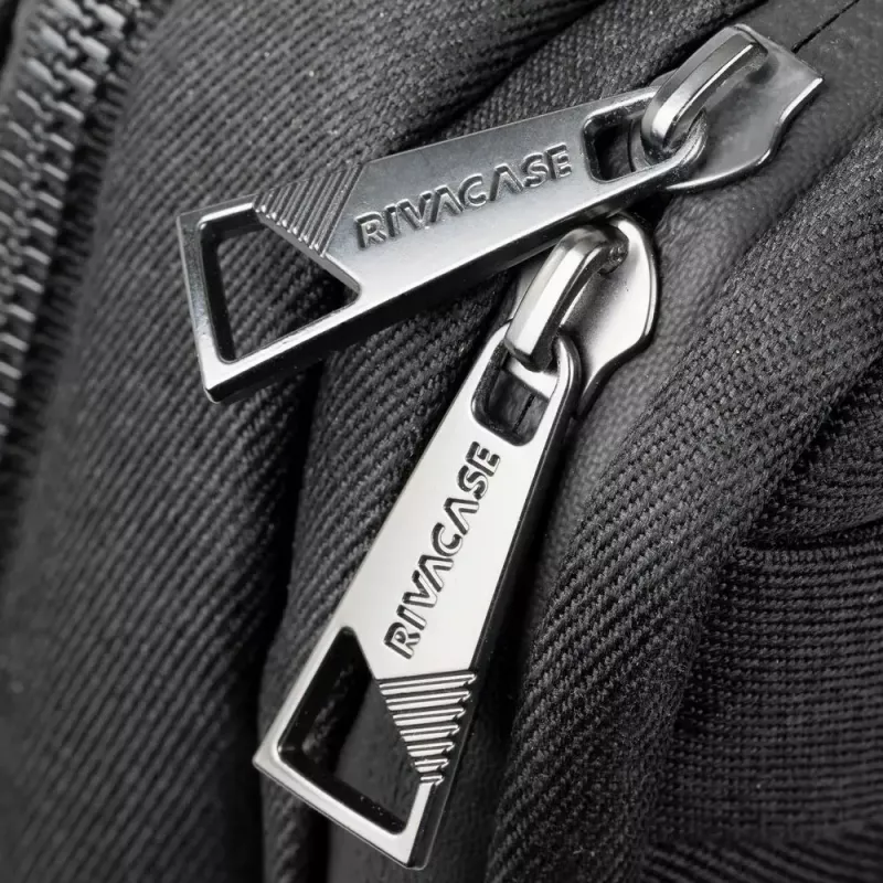 Briefcase Rivacase 8134 39.6 cm 15.6 inch Black 2 compartments