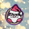 Badge LAUT MAGMOJI BADGE – Santa Claus Edition, PVC and silicone, multicolour, 1 pc