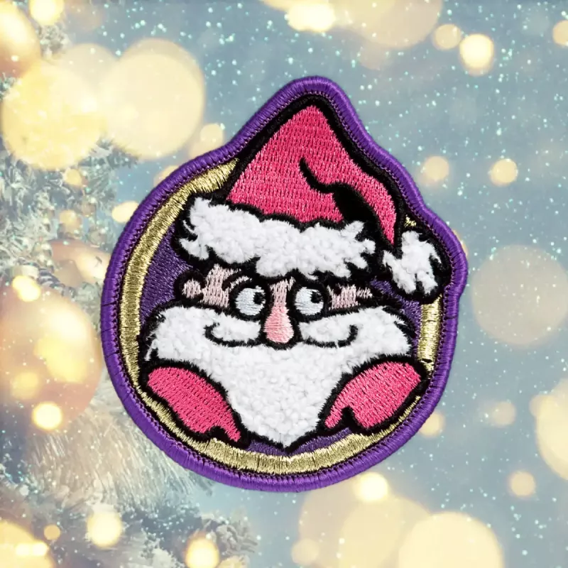 Badge LAUT MAGMOJI BADGE – Santa Claus Edition, PVC and silicone, multicolour, 1 pc
