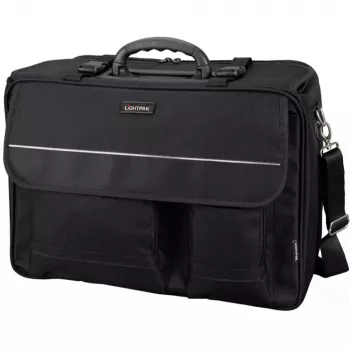 Laptop case Lightpak 46008 43.2 cm (17 inch) Black