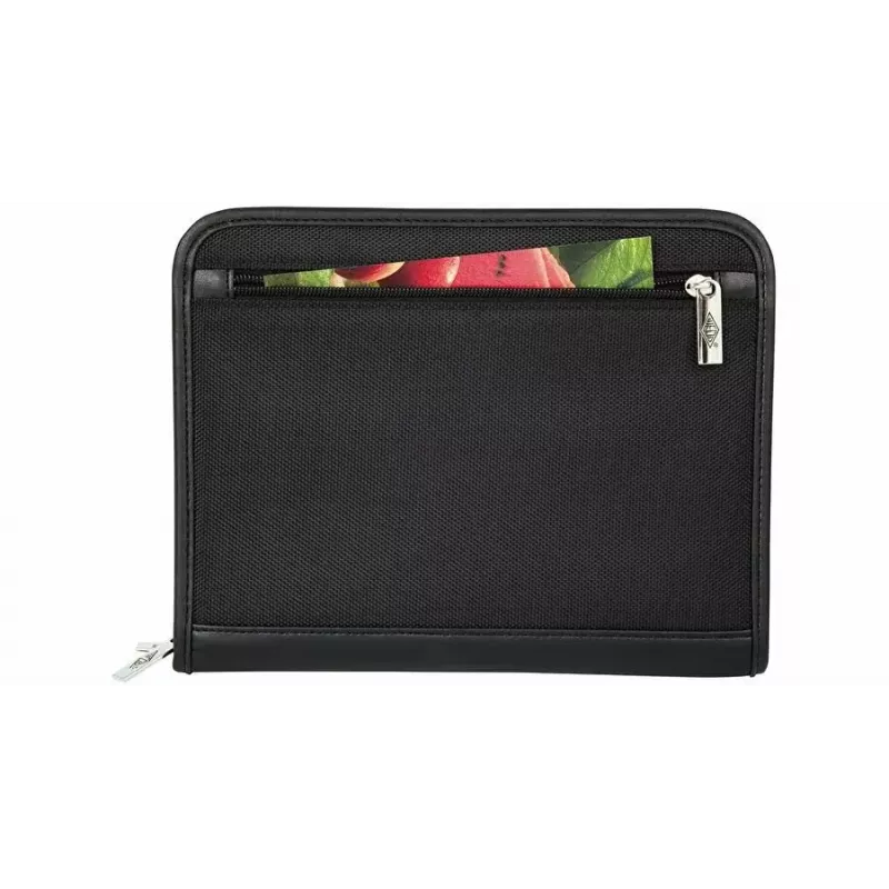 Folder Leather Nylon Black A5 WEDO 585101