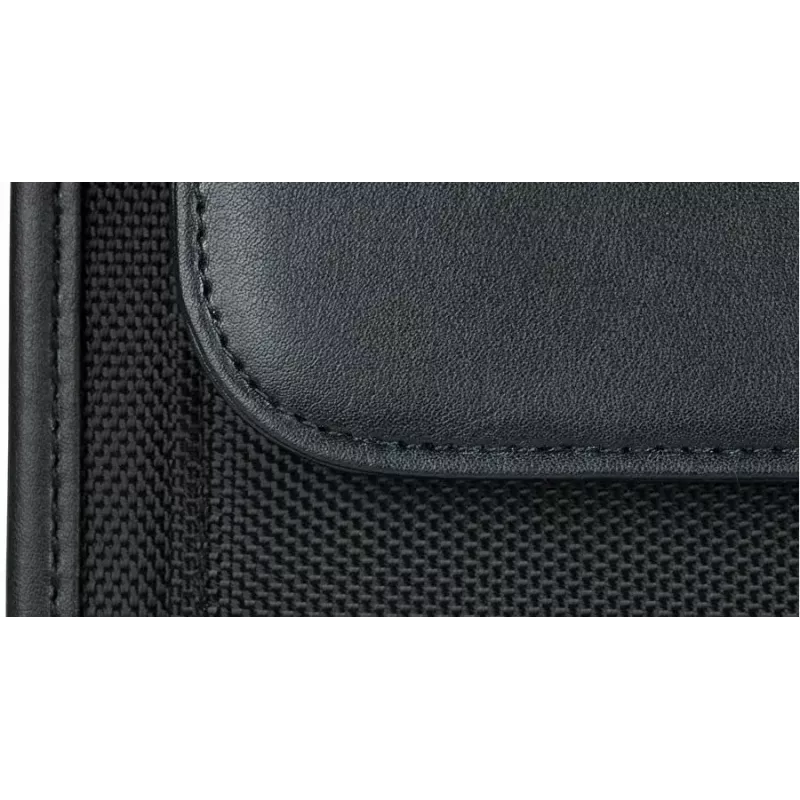 Folder Leather Nylon Black A5 WEDO 585101