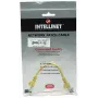 Intellinet Network Patch Cable, Cat5e, 0.5m, Yellow, CCA, U/UTP, PVC, RJ45, Gold Plated Contacts, Snagless, Booted, Lifetime Warranty