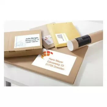 Self-adhesive label Rectangle Avery 6124