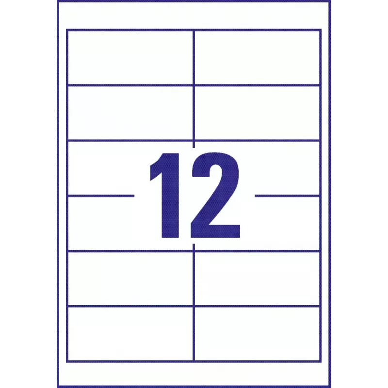 Labels Avery 6123 White