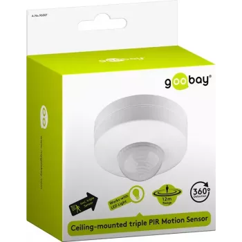 Ceiling Mount Sensor Goobay 96007