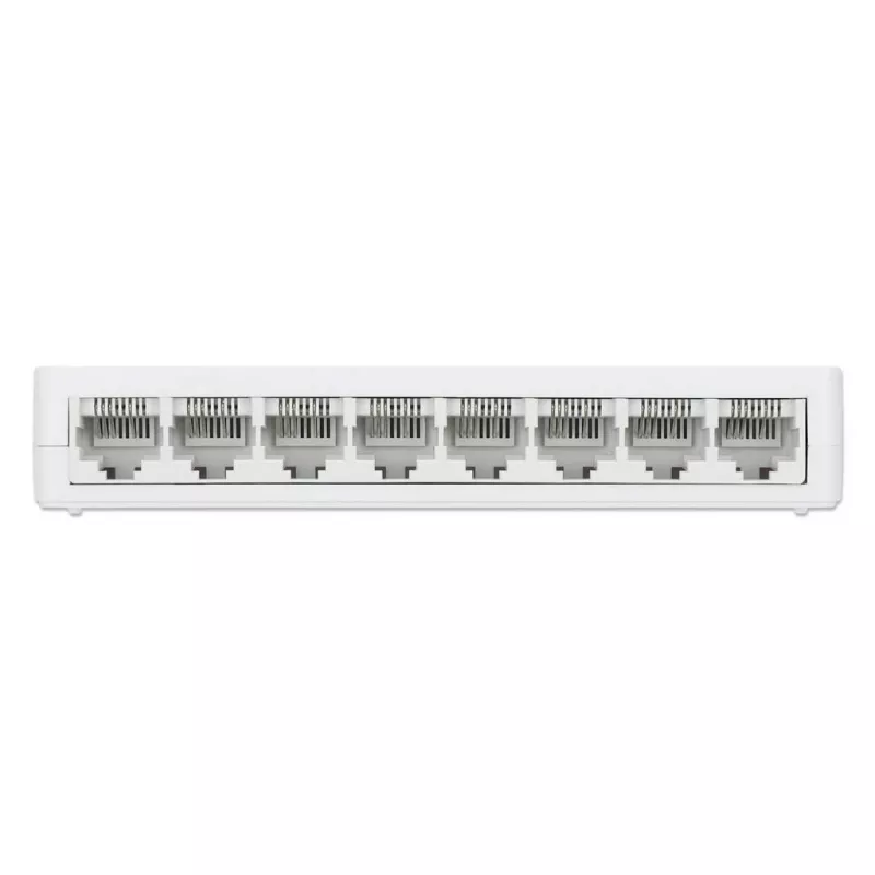 Manhattan 8-Port Fast Ethernet Switch, Plastic, Three Year Warranty, Box
