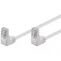Patch Cable Goobay CAT 5e 2x 90° Angled F/UTP White 5m