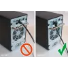Patch Cable Goobay CAT 5e 2x 90° Angled U/UTP Black 3m