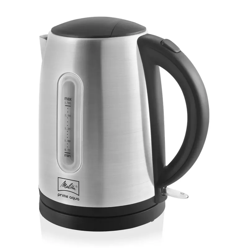 Electric kettle Melitta 1.7L 2200W Black Stainless steel