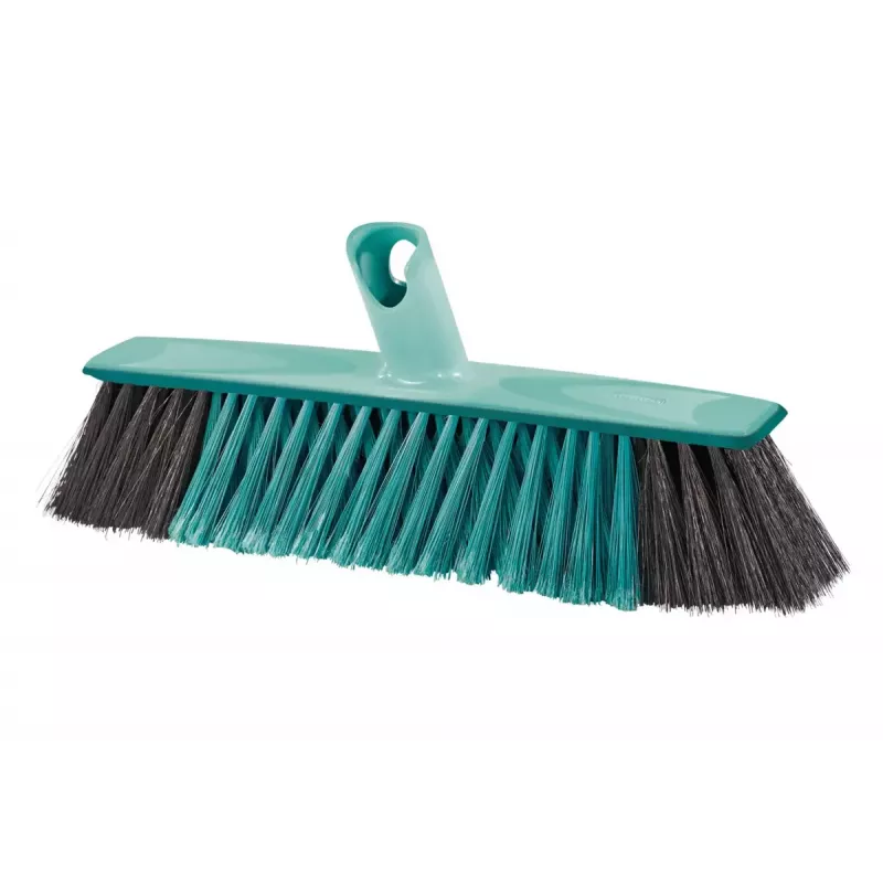 Indoor soft-bristle broom Leifheit 45032 – soft bristles for delicate floors, lightweight handle