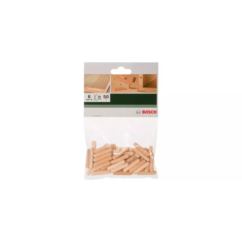 Bosch 2 609 255 309 dowels 50 pc(s) Wood Round