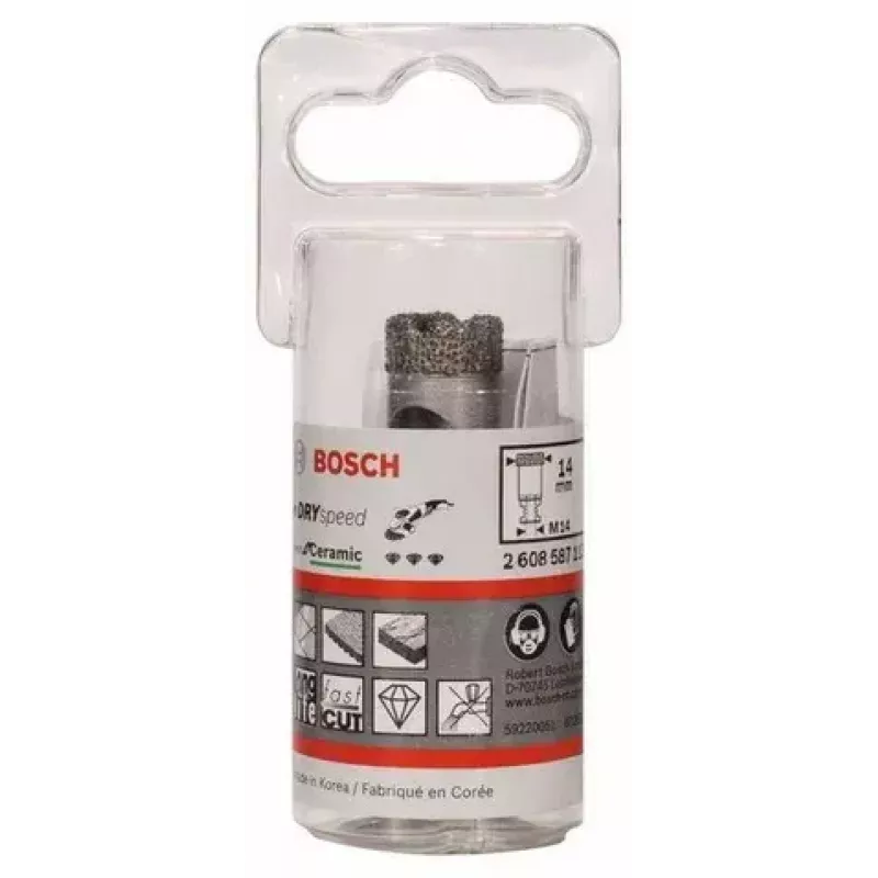 Drill Hole Saw Bosch 2 608 587 113 Single Soft Ceramic Wall Tile 3 cm