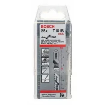Bosch 2 608 633 622 jigsaw/scroll saw/reciprocating saw blade Jigsaw blade High carbon steel (HCS) 25 pc(s)