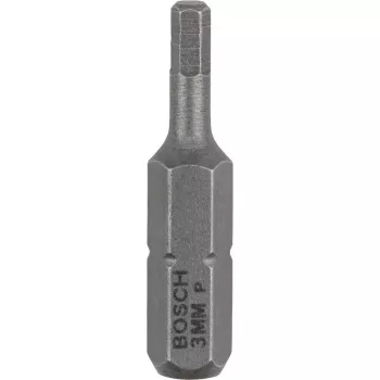 Screwdriver bit Bosch 2607001722 extra hard Hex 3 mm 25 mm 3 pcs