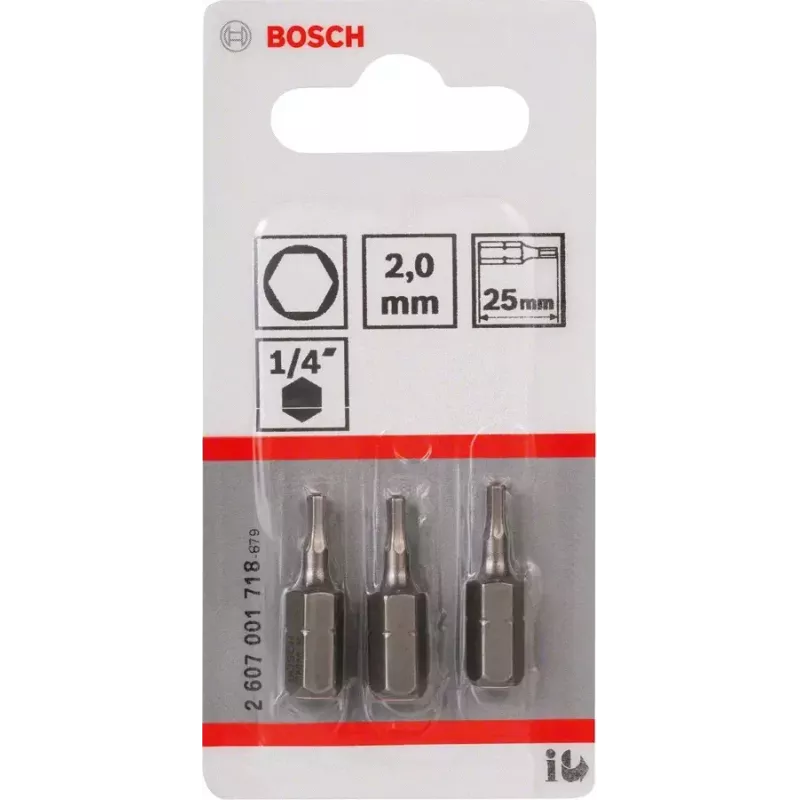 Screwdriver bit Bosch Extra Hard 2607001718