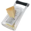 Box grater Westmark Trio Black Transparent Plastic Stainless steel