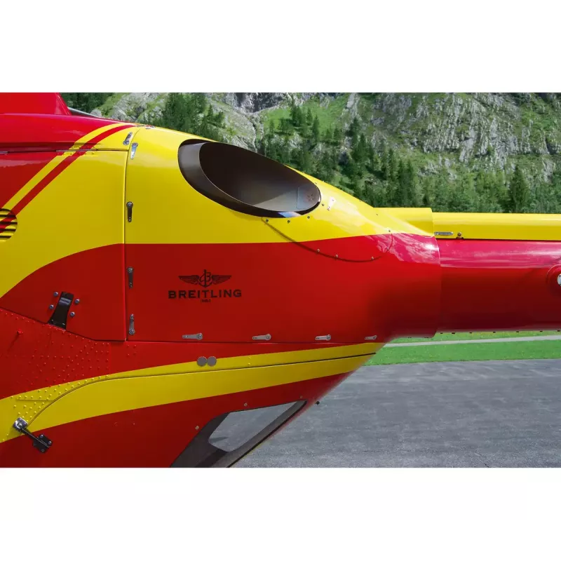 Rotorcraft model REVELL EC135 Air-Glaciers assembly kit, scale 1:72, length 143 mm, rotor Ø 140 mm