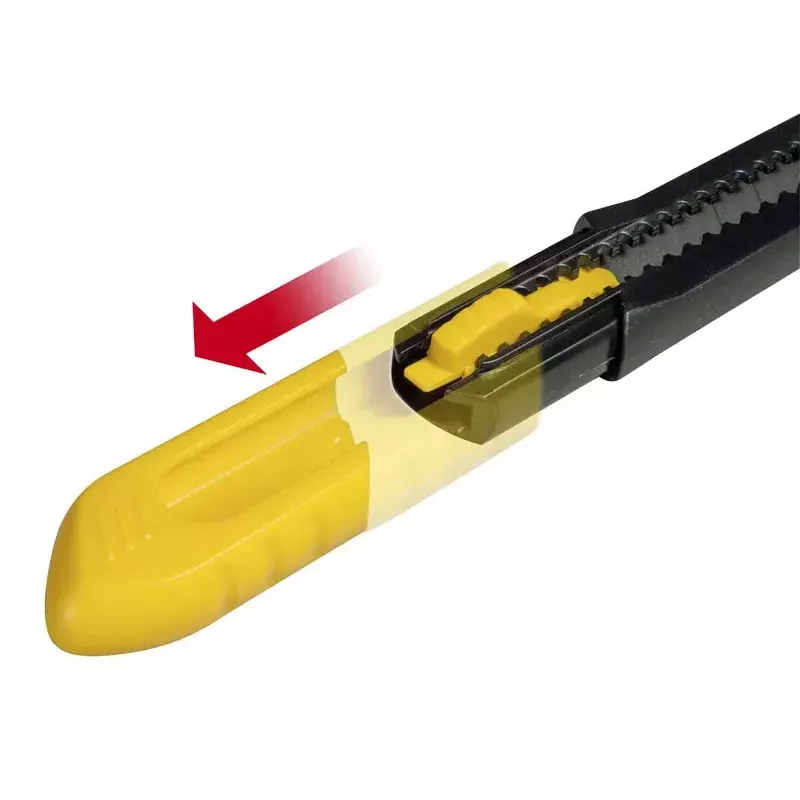 Utility Knife Stanley 0-10-150 Black Yellow Snap-off Blade
