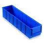 Small parts box Allit 456540 Polypropylene Blue 91x400x81 mm