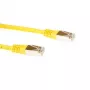 F/UTP CAT5E patch cable ACT IB7815 15 meter RJ45 connectors Yellow