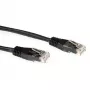 ACT Black 1.5 meter LSZH U/UTP CAT6A patch cable with RJ45 connectors