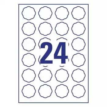 Self-adhesive printer label Avery 5084