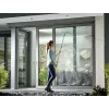 Window cleaning tool Leifheit 51522, 40 cm green, squeegee and window washer