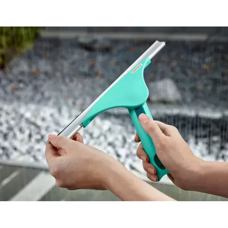 Window cleaning tool Leifheit 51522, 40 cm green, squeegee and window washer