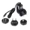 Lindy 5VDC 2A Multi-country Power Supply, 10 W, 100 - 240 V, 50 - 60 Hz, 0.787%, Black, 0 - 40 °C