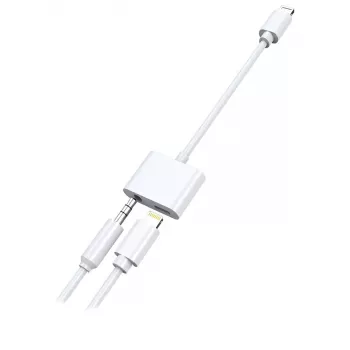 Lightning Cable 2GO 797239 0.1m White Lightning to Lightning + 3.5mm
