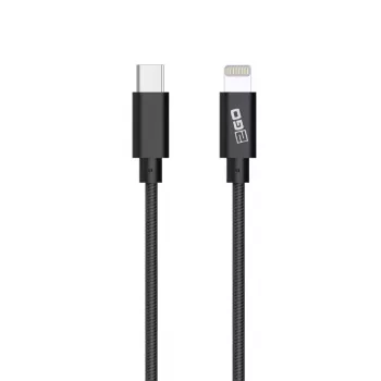 Lightning cable 2GO 797162 1 m Black USB C