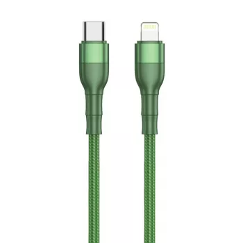 Lightning Cable 2GO 797312 1m Green USB C Connector