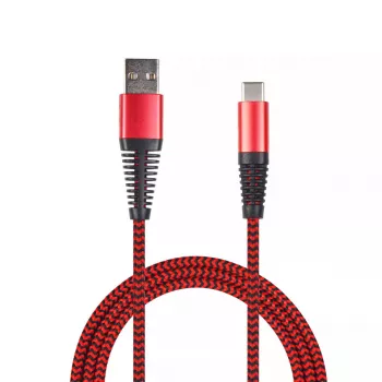USB cable 2GO 795947 USB 3.2 Gen 1 1m USB B USB C Red