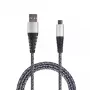 USB cable 2GO 795951 1 m USB B Micro-USB B Silver