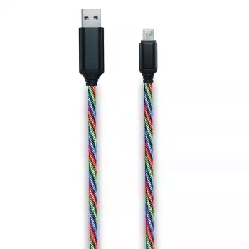 USB cable 2GO 797145 1m USB B Micro-USB B Multicolour