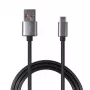 USB cable 2GO 795812 USB 3.2 Gen 1 1m USB B USB C Grey