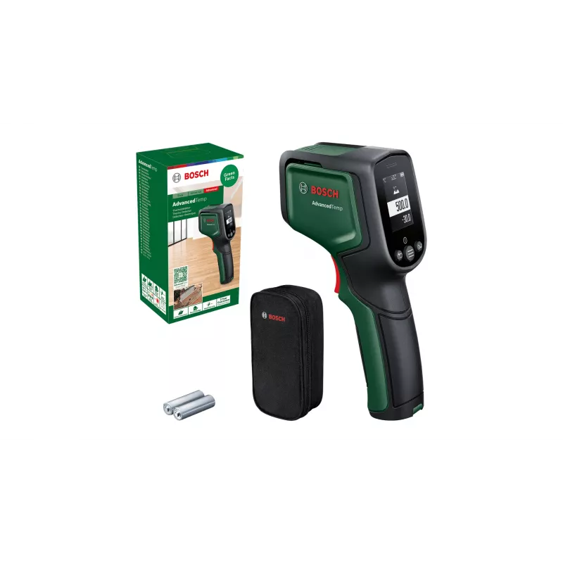 Bosch AdvancedTemp Black, Green °C -30 - 500 °C Built-in display