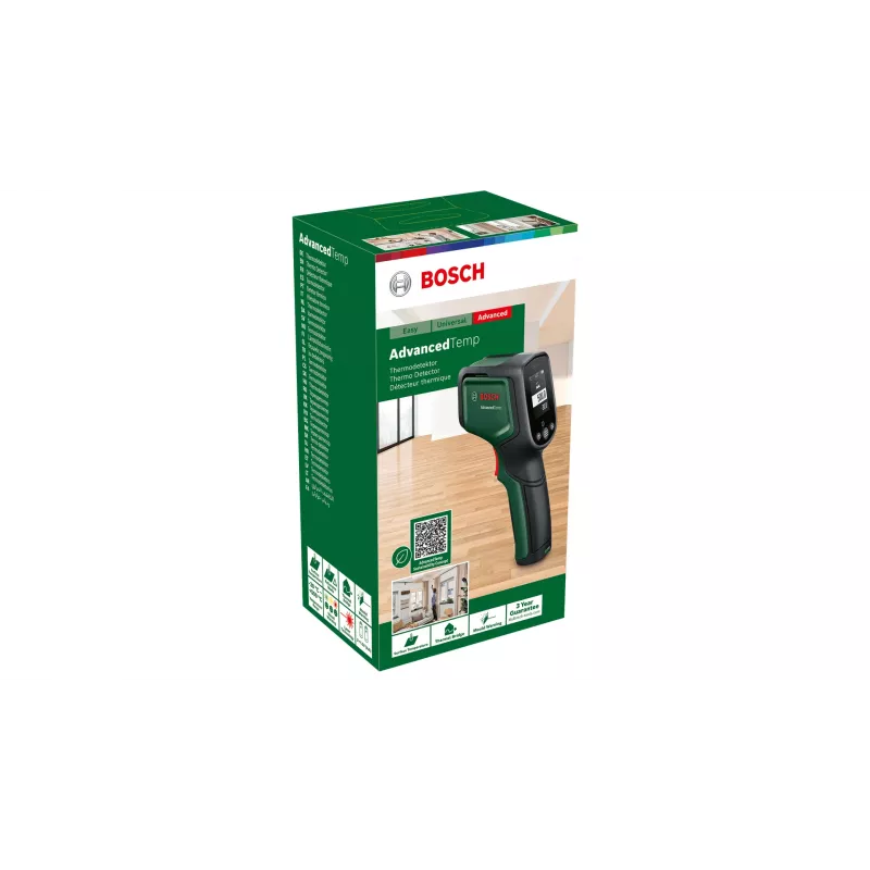 Bosch AdvancedTemp Black, Green °C -30 - 500 °C Built-in display