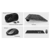 ACT Wireless Keyboard and Mouse set, USB-C/USB-A combi receiver (Qwerty/US layout)