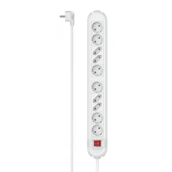 Hama 00223041 power extension 1.5 m 10 AC outlet(s) Indoor White