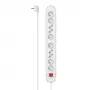 Hama 00223041 power extension 1.5 m 10 AC outlet(s) Indoor White
