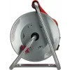 Cord reel Brennenstuhl 1198740 3 AC outlets 25 m Stainless steel