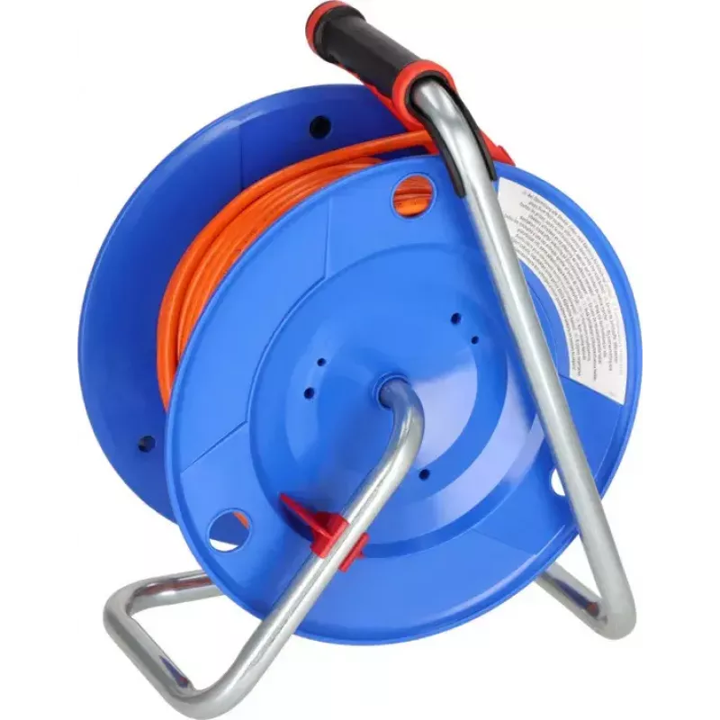 Cord reel Brennenstuhl 1208750 3 AC outlets 40 m Blue