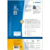 Self-adhesive printer label HERMA 10726 White 4.83x2.54 cm 3520 labels