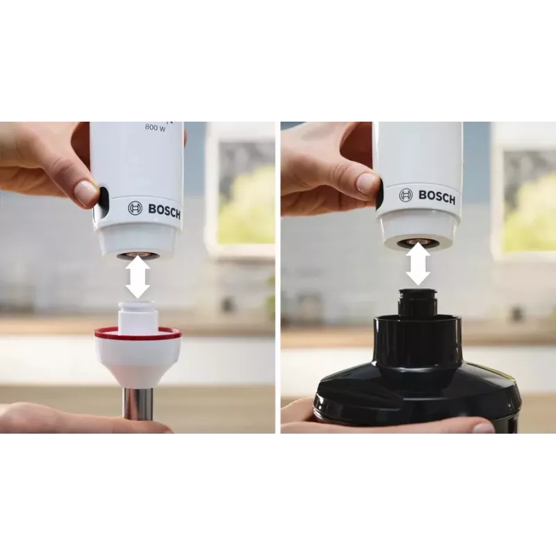 Bosch Serie 4 MSM4W421 blender Immersion blender 800 W Black, White