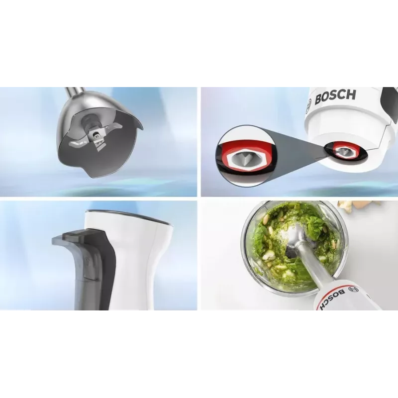 Bosch Serie 4 MSM4W421 blender Immersion blender 800 W Black, White