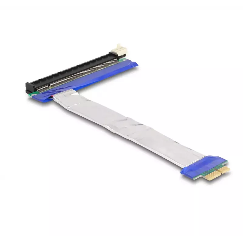 DeLOCK Riser Card PCI Express x1 male to x16 slot with cable 20 cm
